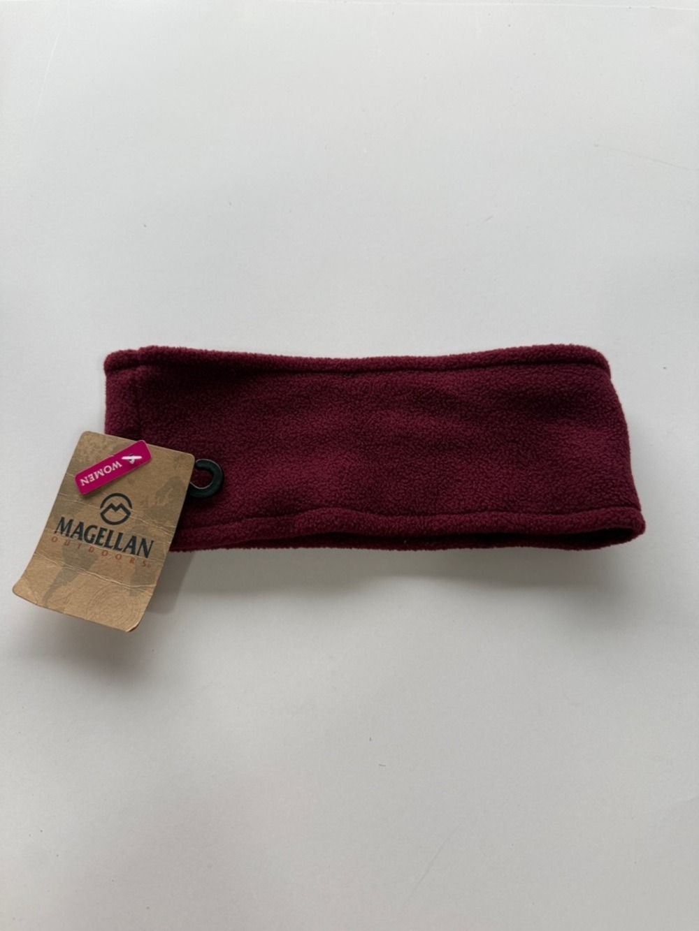 Magellan Outdoors Women's Burgundy Fleece Ear Warmer Headband